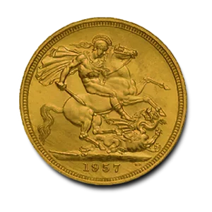 Souverain Elizabeth - Avers